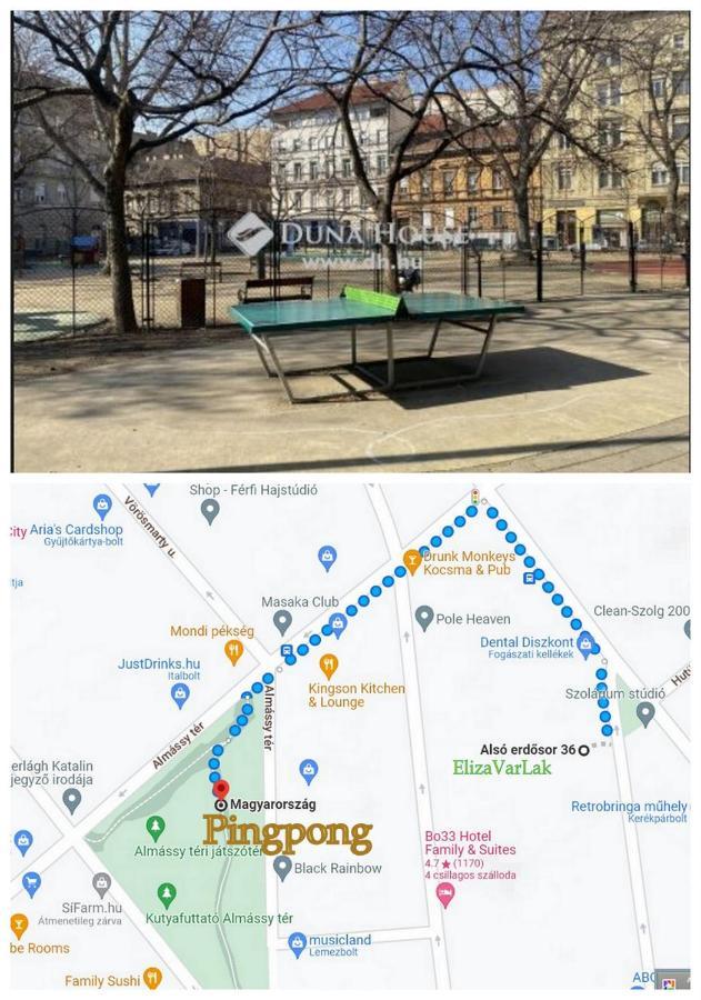 Elizavarlak Apartman Budapest Kültér fotó